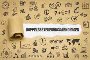 Schriftzug Doppelbesteuerungsabkommen